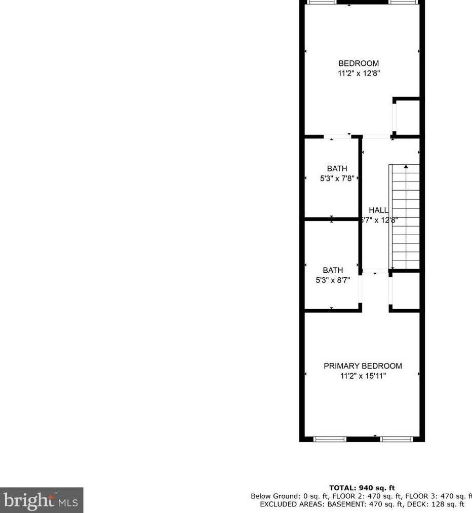 2504 Madison St, Baltimore MD  21205-1702 exterior