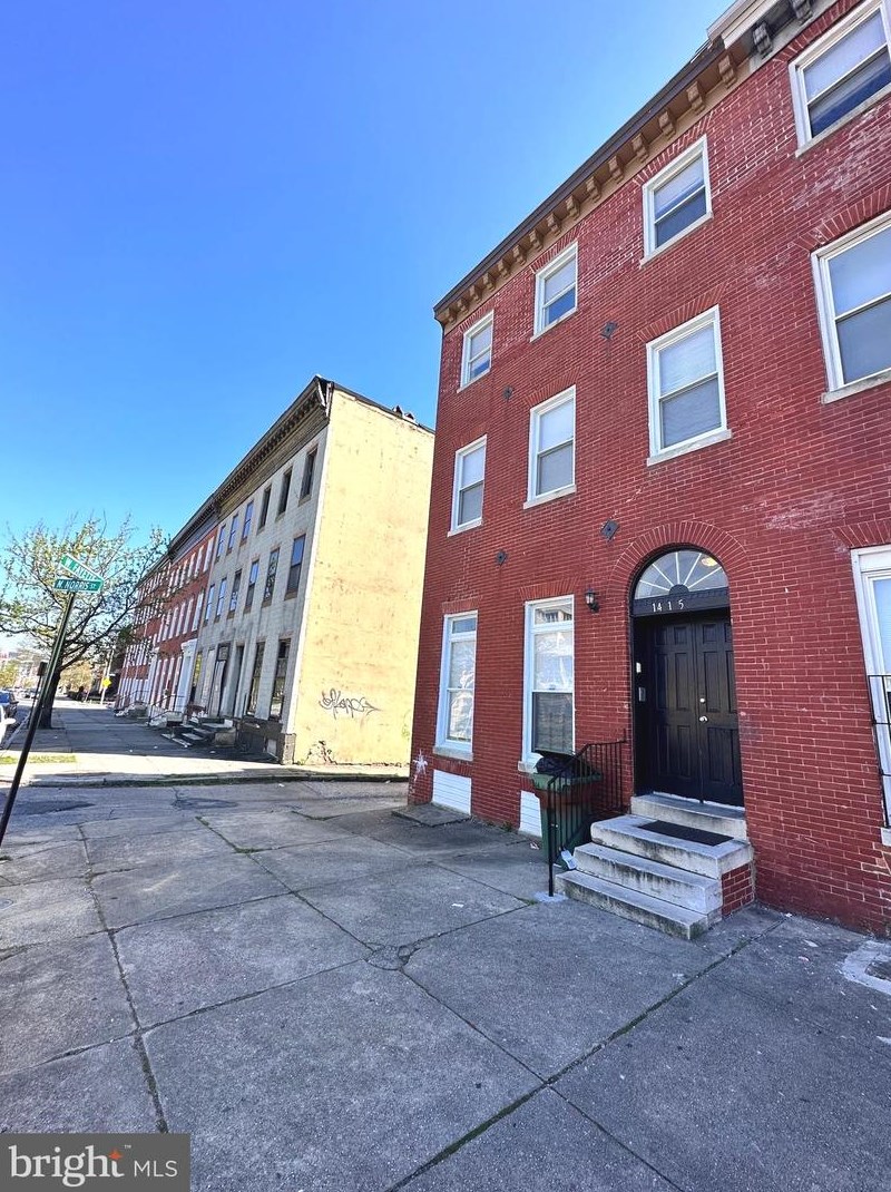 1415 Fayette St, Baltimore MD  21223-1850 exterior