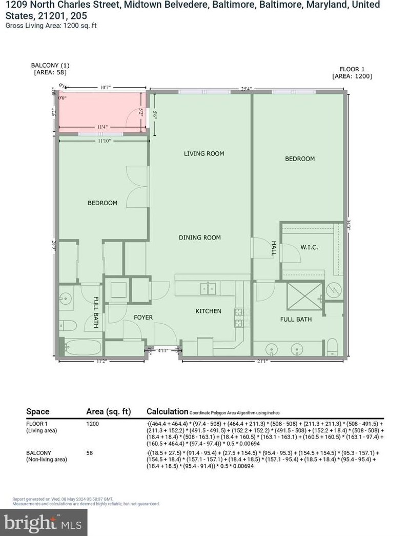 1209 Charles St, Baltimore MD  21230-4216 exterior