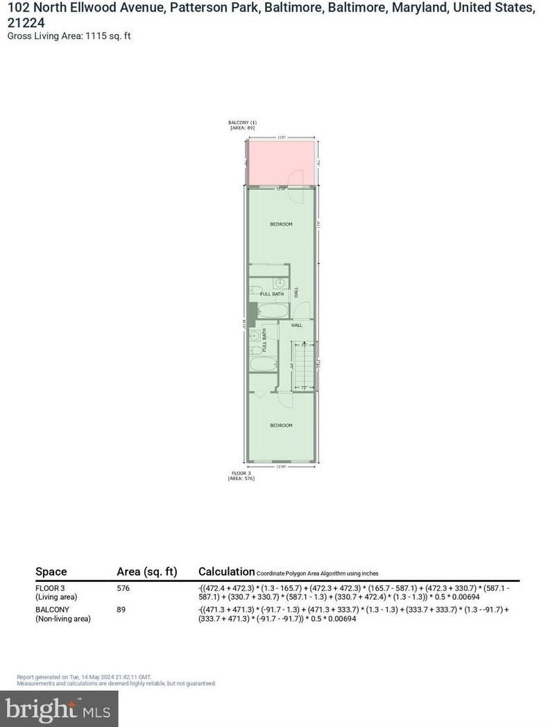 102 Ellwood Ave, Baltimore MD  21224-1307 exterior