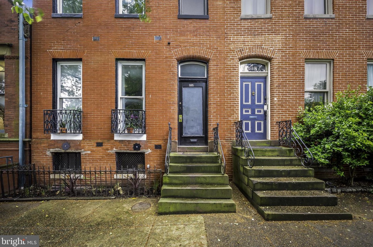 1405 Hollins St, Baltimore MD  21223-2417 exterior