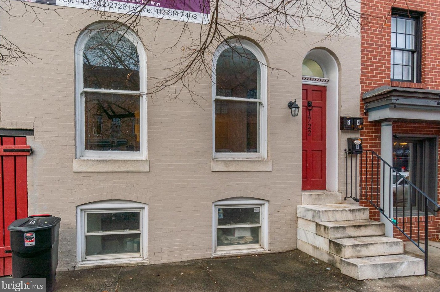 1722 Aliceanna St, Baltimore MD  21231-2997 exterior