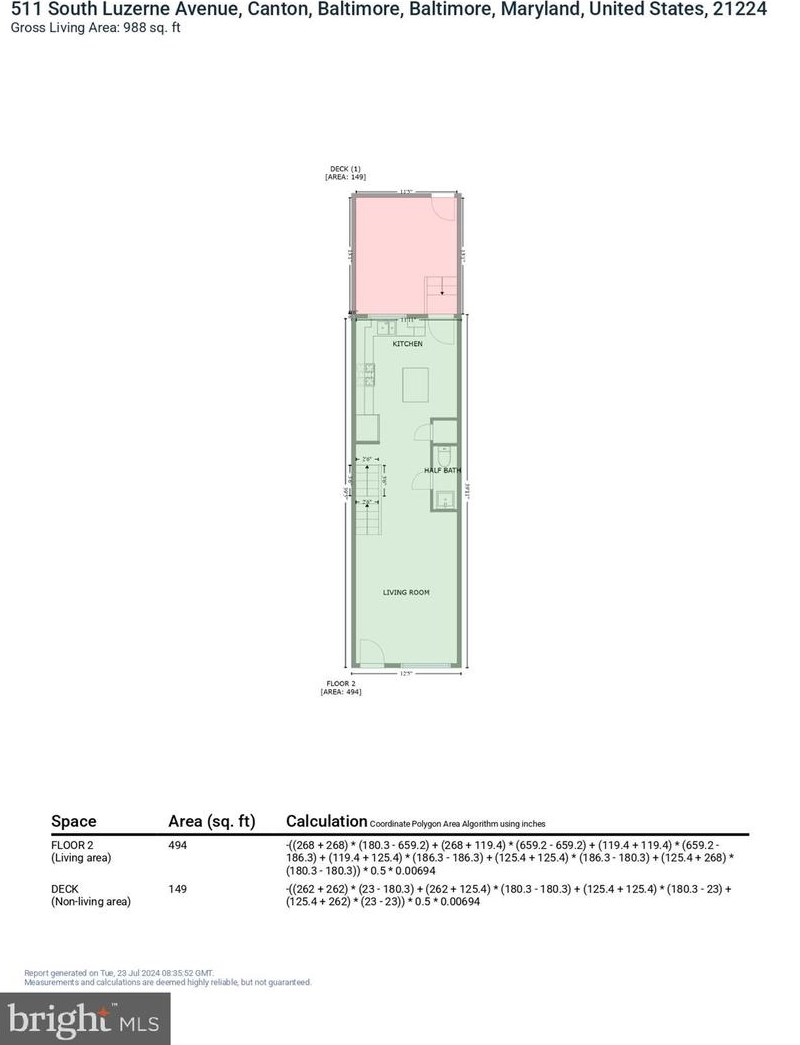 511 Luzerne Ave, Baltimore MD 21205-2610 exterior