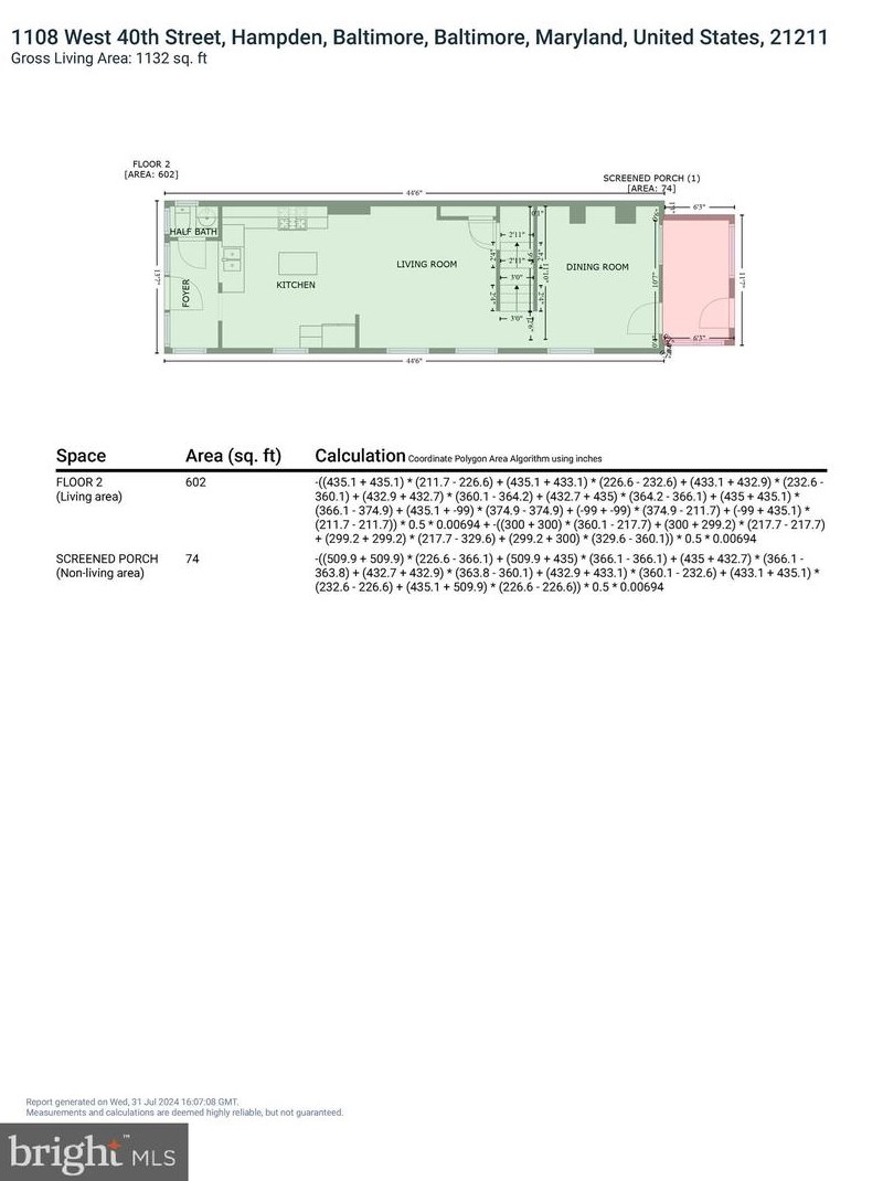 1108 40th St, Baltimore MD  21211-1723 exterior