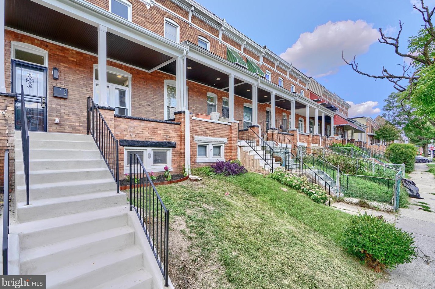 1724 30th St, Baltimore MD  21218-3748 exterior