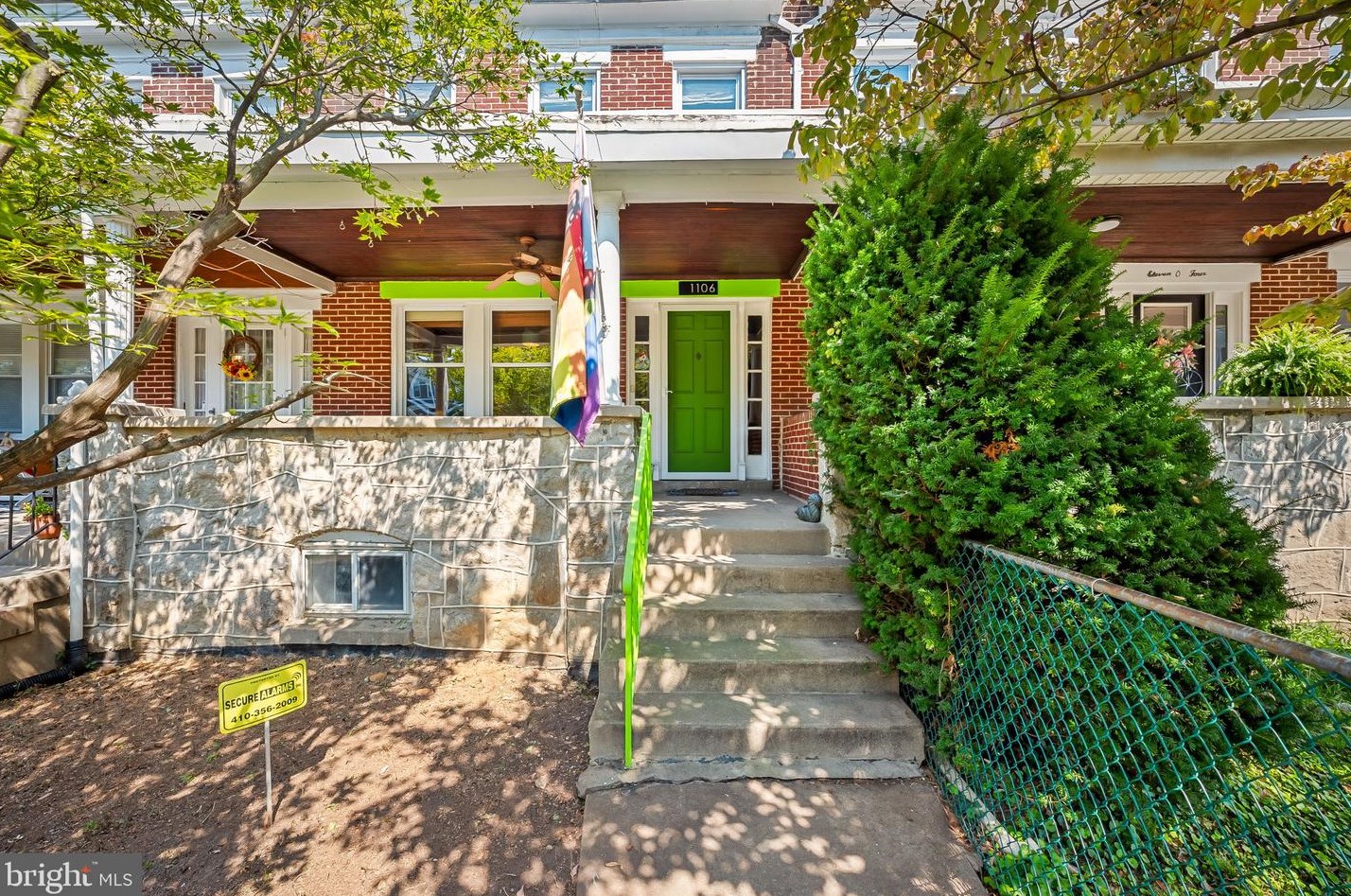 1106 Woodheights Ave, Baltimore MD  21211-1244 exterior