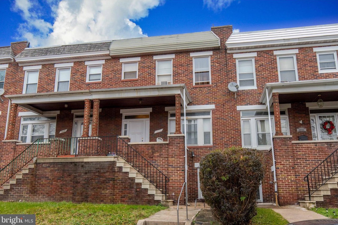 4222 Shamrock Ave, Baltimore MD  21206-6401 exterior