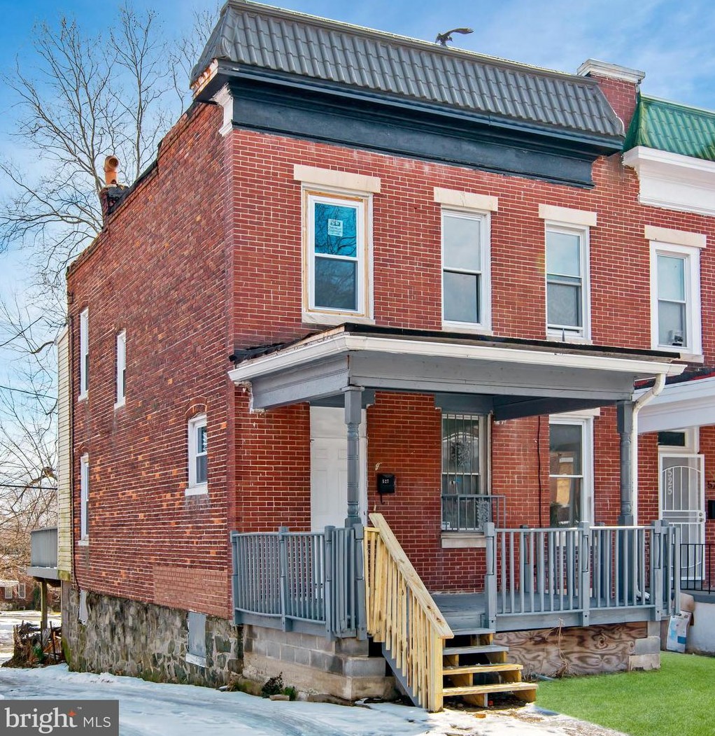 527 Edgewood St, Baltimore MD  21229-3060 exterior