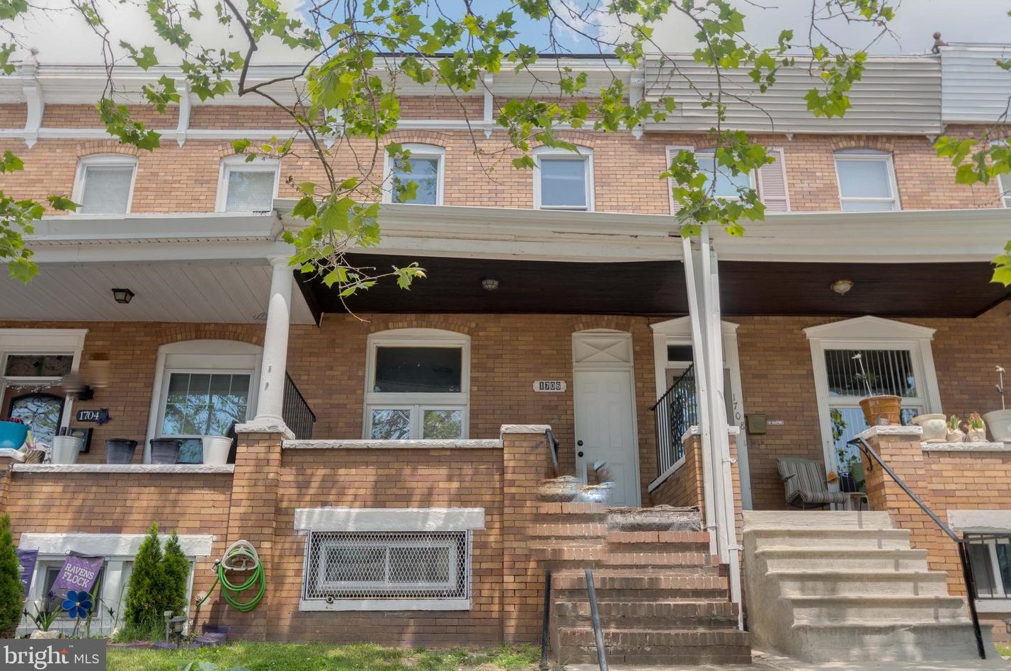 1706 30th St, Baltimore MD  21218-3748 exterior
