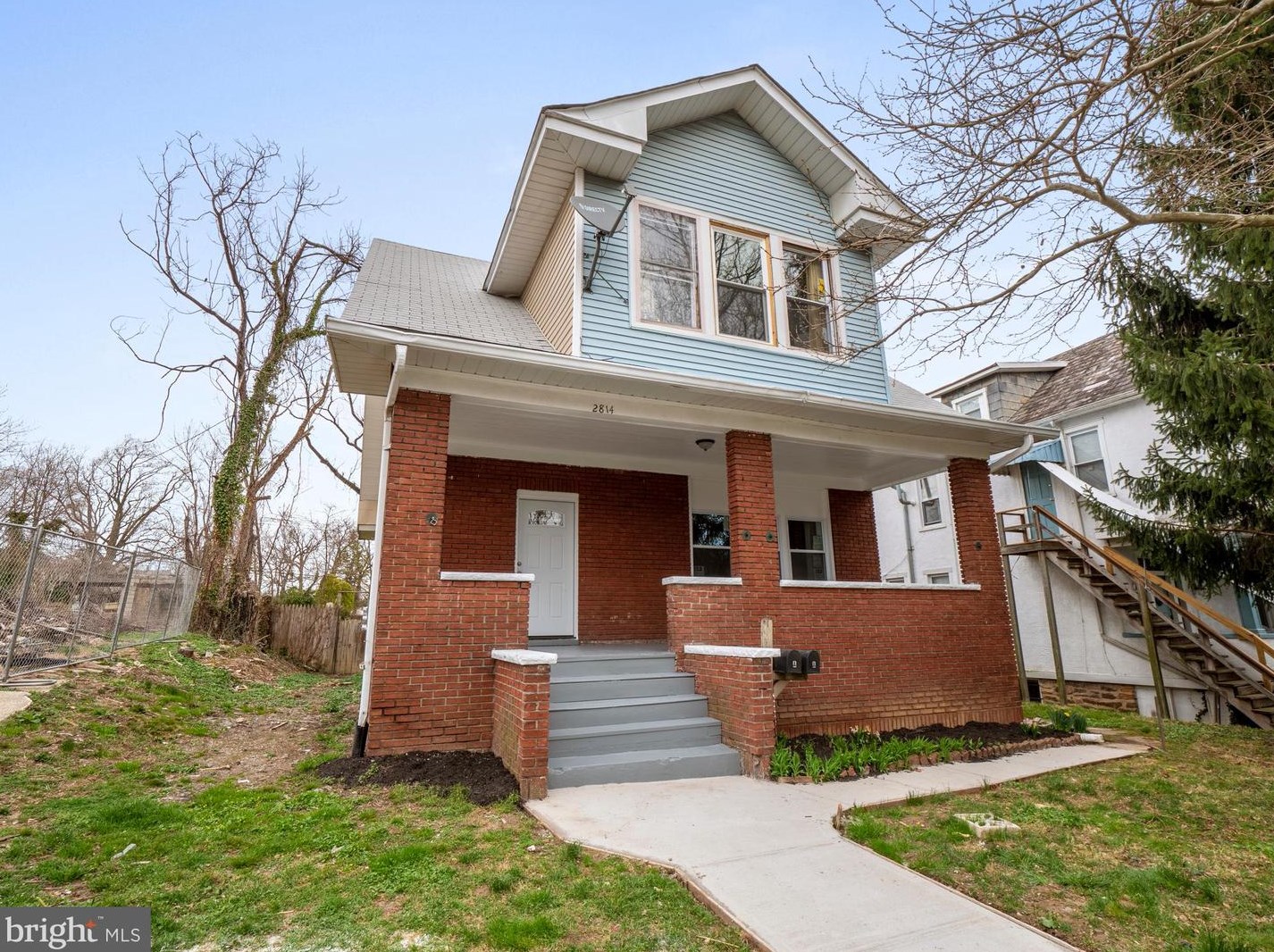 2814 Montebello Ter, Baltimore MD  21214-3138 exterior