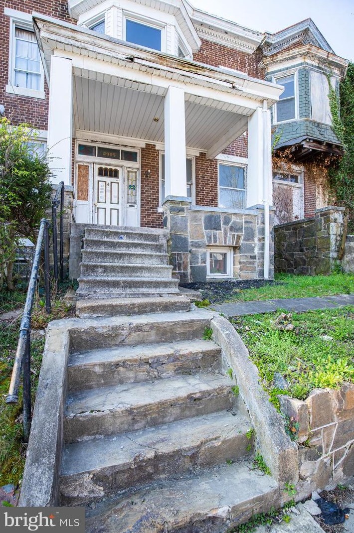 2905 Presstman St, Baltimore MD  21216-3929 exterior