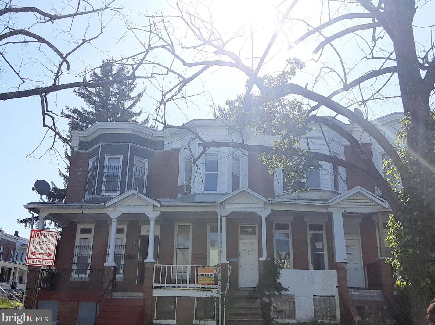 1602 Ellamont St, Baltimore MD  21230-1006 exterior