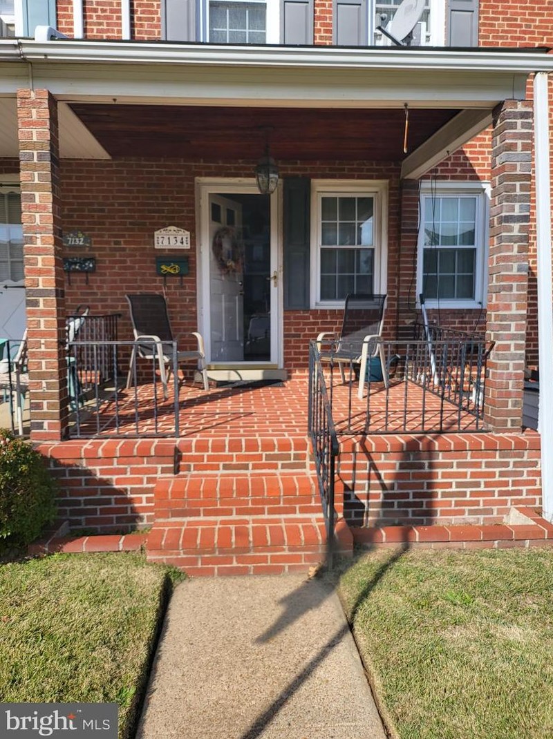 7134 Eastbrook Ave, Baltimore MD  21224-1843 exterior
