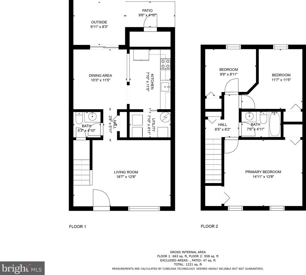 2644 Pearwood Rd, Baltimore MD  21234-1505 exterior