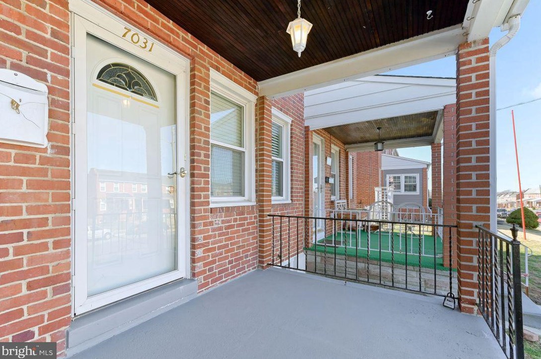 7031 Eastbrook Ave, Baltimore MD  21224-1842 exterior