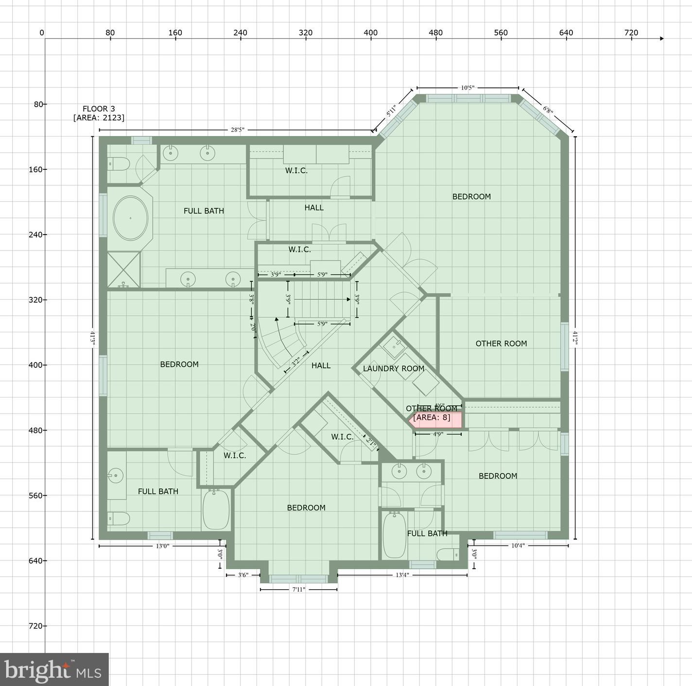 2518 Stone Cliff Dr, Baltimore MD  21209-3733 exterior