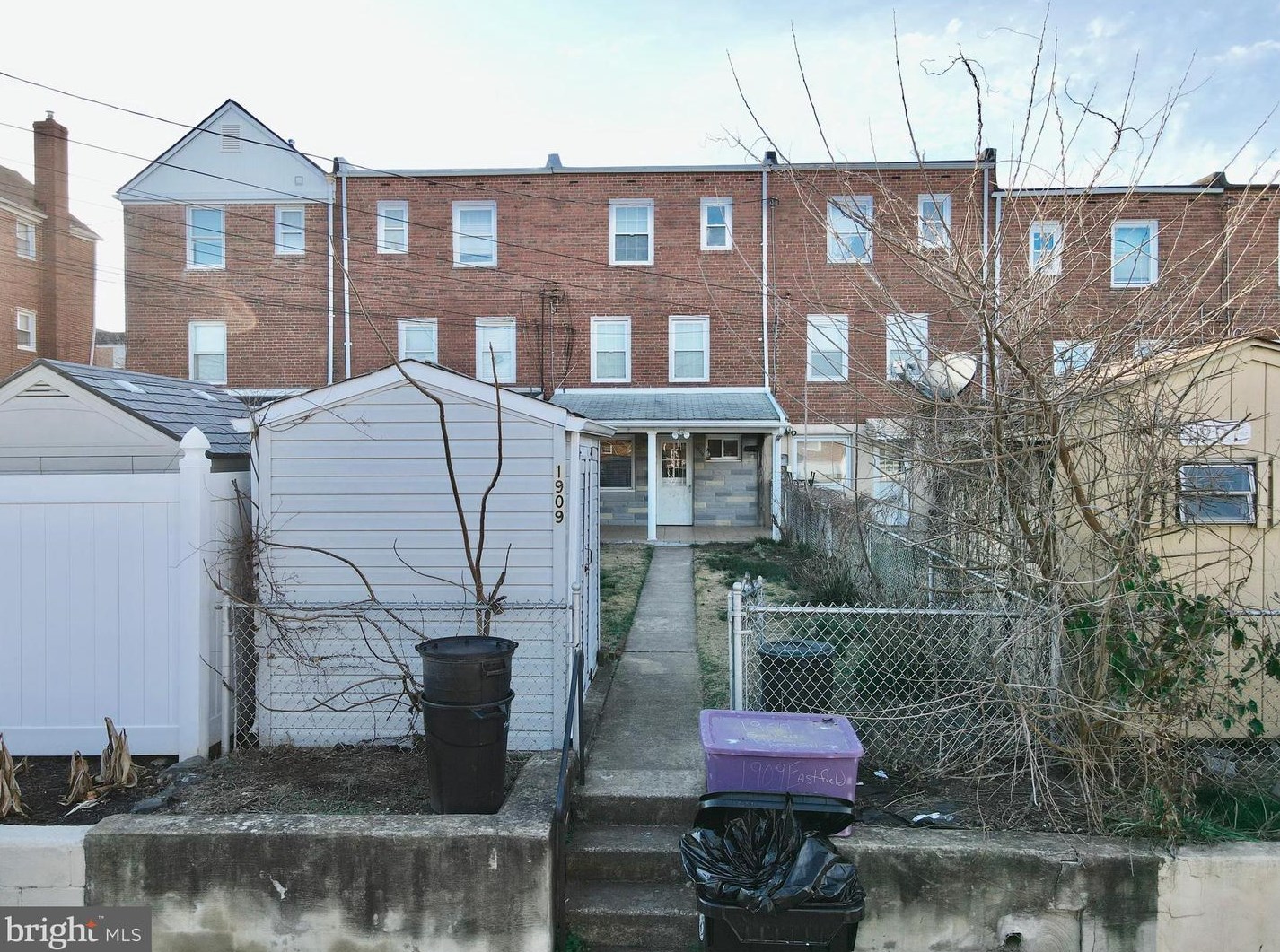 1909 Eastfield Rd, Baltimore MD  21222-3153 exterior