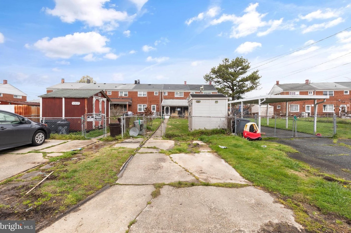 1533 Nicolay Way, Baltimore MD  21221-3938 exterior