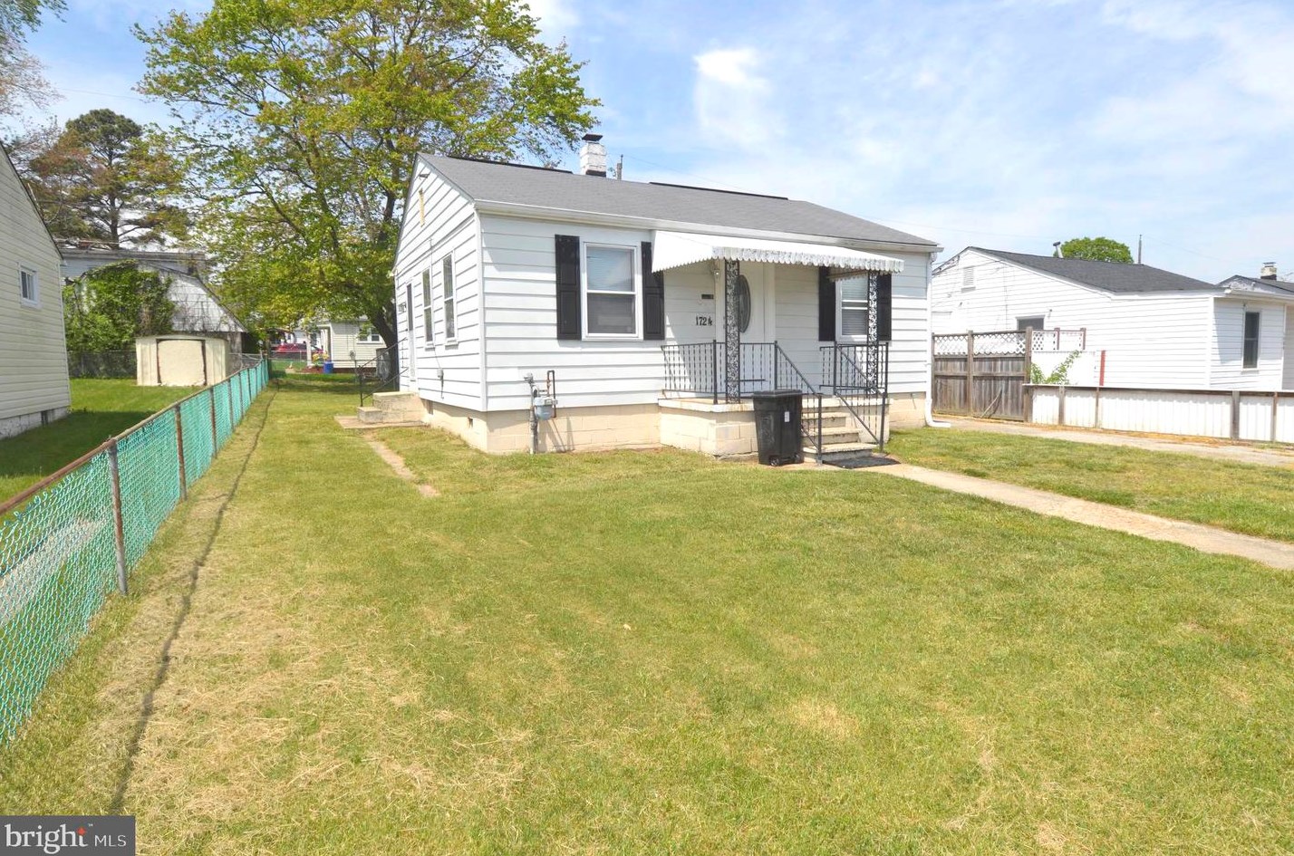 1724 Earhart Rd, Baltimore MD  21221-2101 exterior