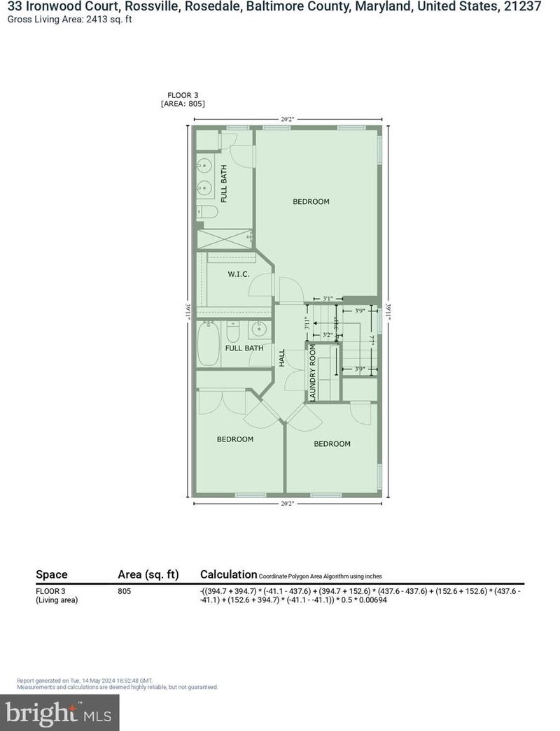 33 Ironwood Ct, Baltimore MD 21237-3962 exterior