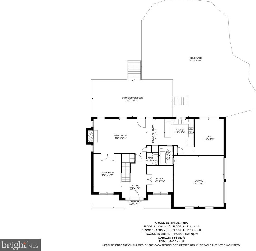 3709 Falling Green Way, Mount Airy MD  21771-8014 exterior