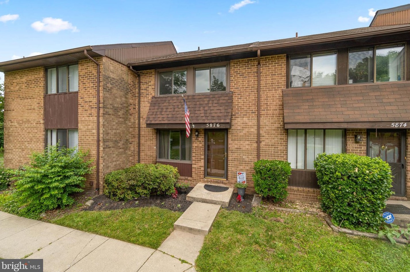 5876 Steepridge Dr, Baltimore MD  21075-5531 exterior