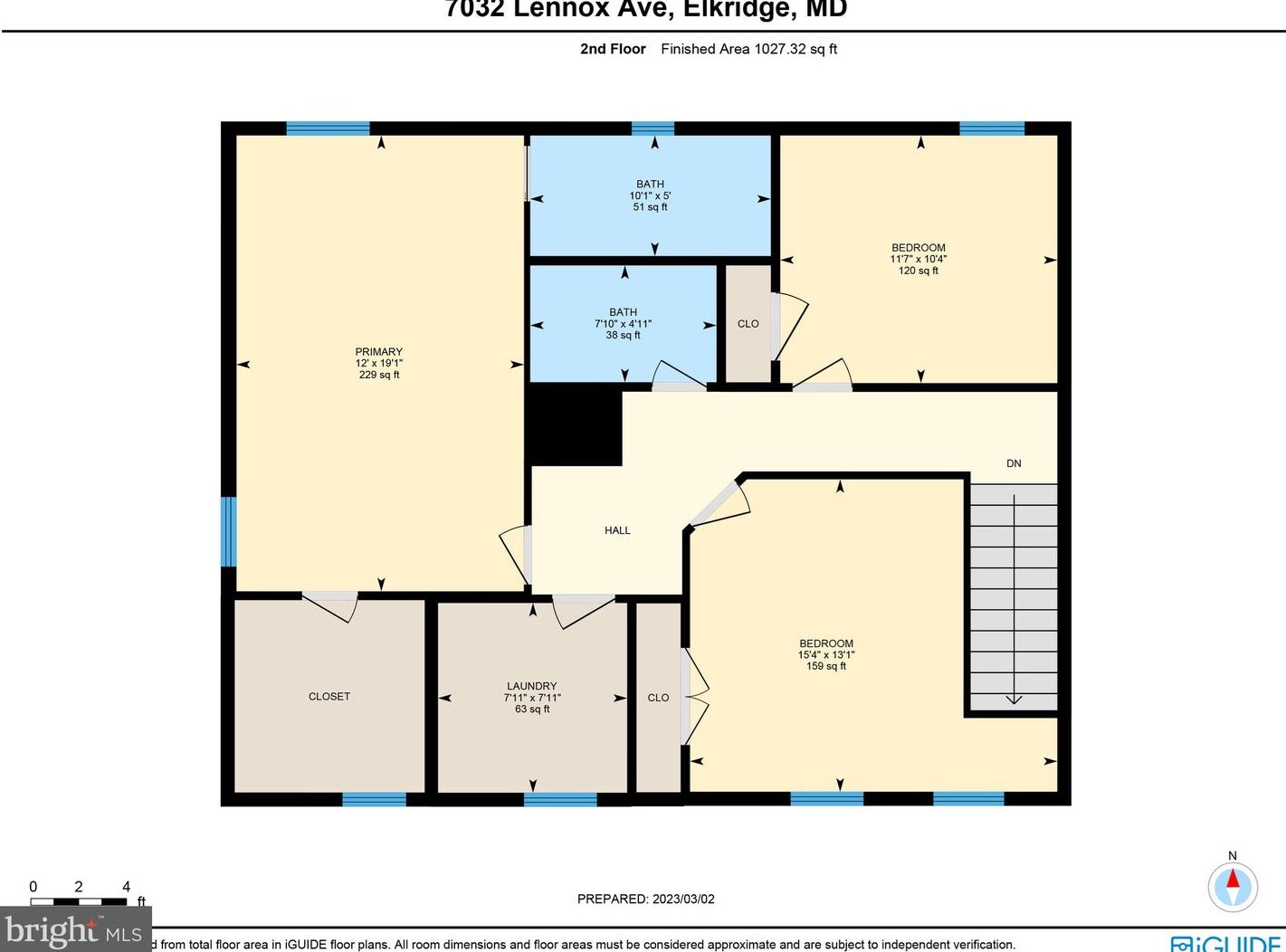 7032 Lennox Ave, Baltimore MD  21075-6315 exterior