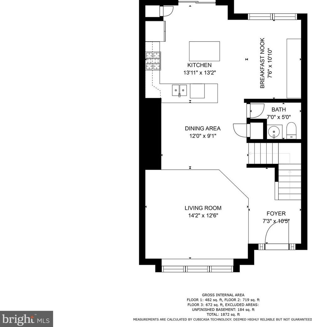 8465 Meadow Green Way, Gaithersburg MD  20877-3728 exterior