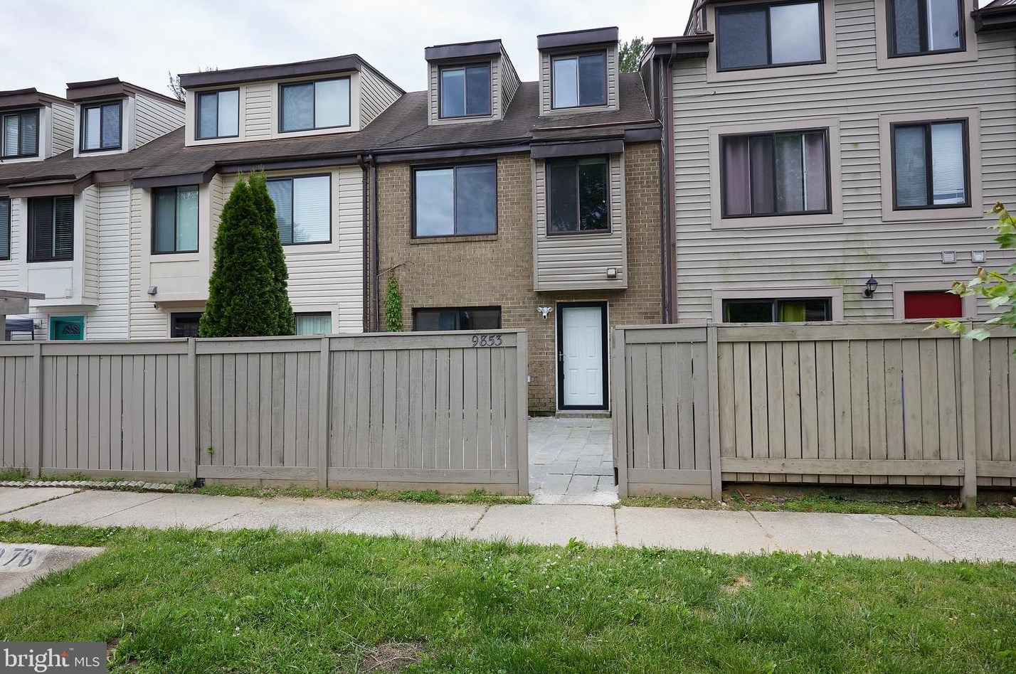 9853 Brookridge Ct, Gaithersburg MD  20886-1109 exterior
