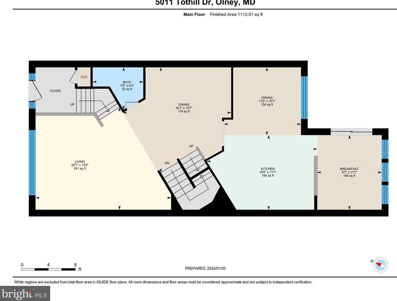 5011 Tothill Dr, Olney, MD 20832