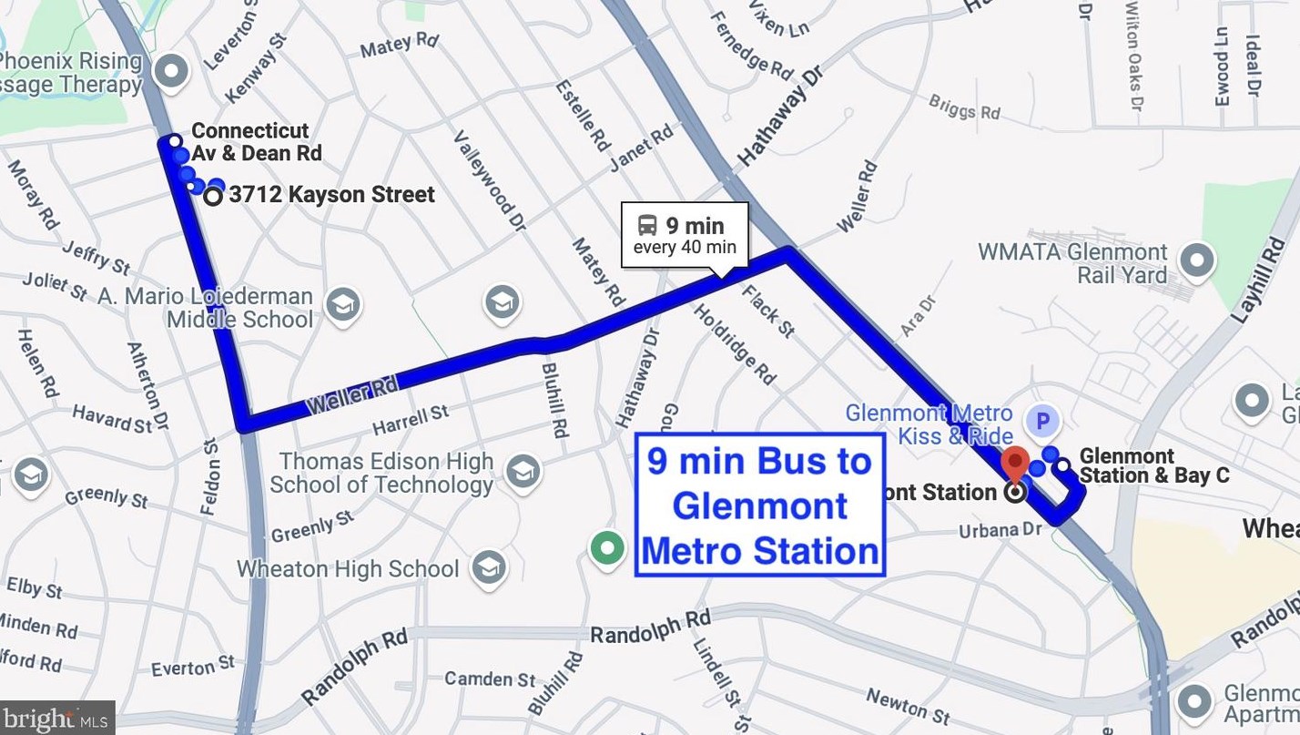 3712 Kayson St, Silver Spring MD  20906-5128 exterior