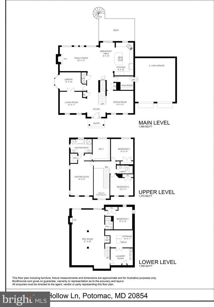 8800 Deer Hollow Ln, Rockville MD 20854-5440 exterior