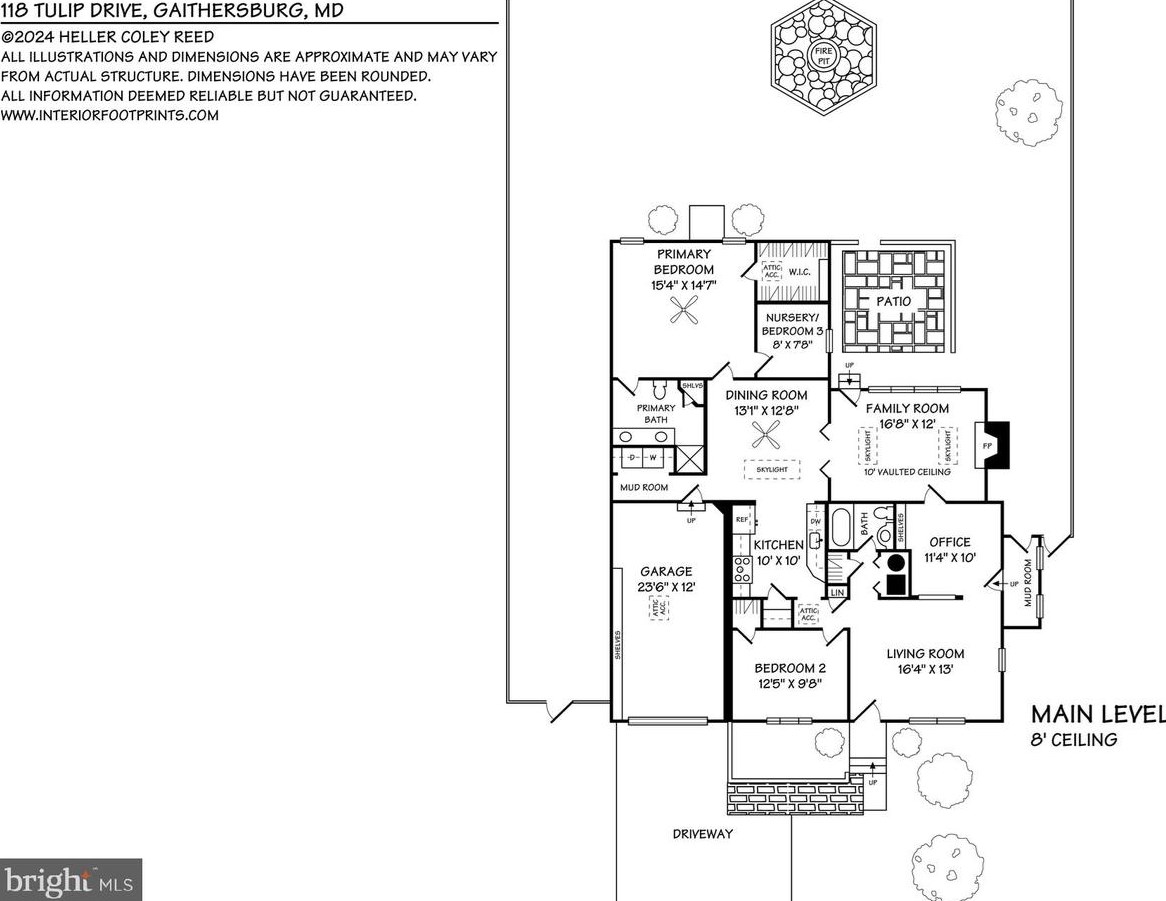 118 Tulip Dr, Gaithersburg MD  20877-2029 exterior