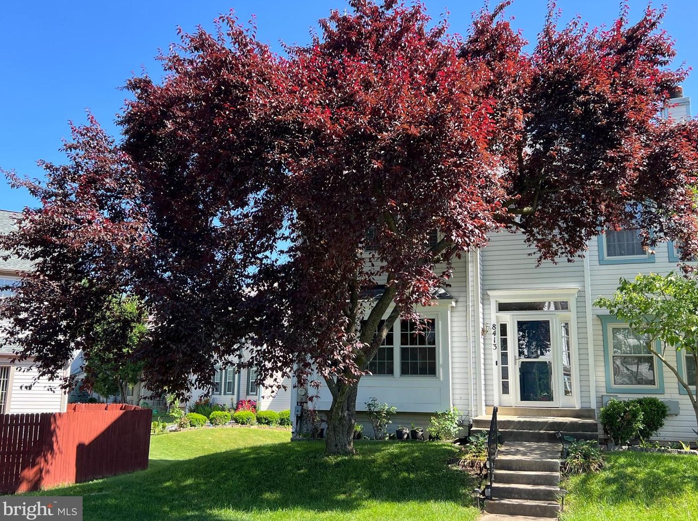 8413 Meadow Green Way, Gaithersburg MD  20877-3740 exterior