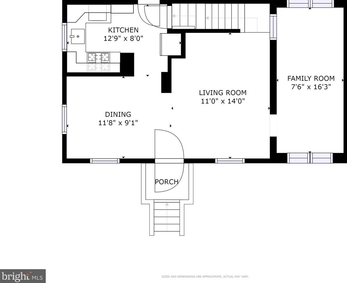 823 Greenbrier St, Arlington VA  22205-1133 exterior