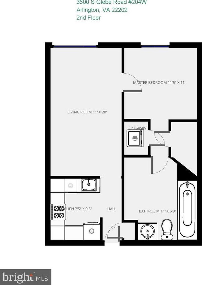 3600 Glebe Rd, Arlington VA  22207-4317 exterior
