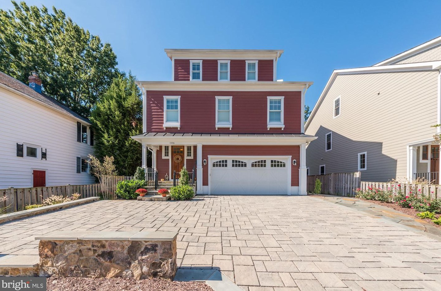 1306 Stafford St, Arlington VA  22201-4808 exterior