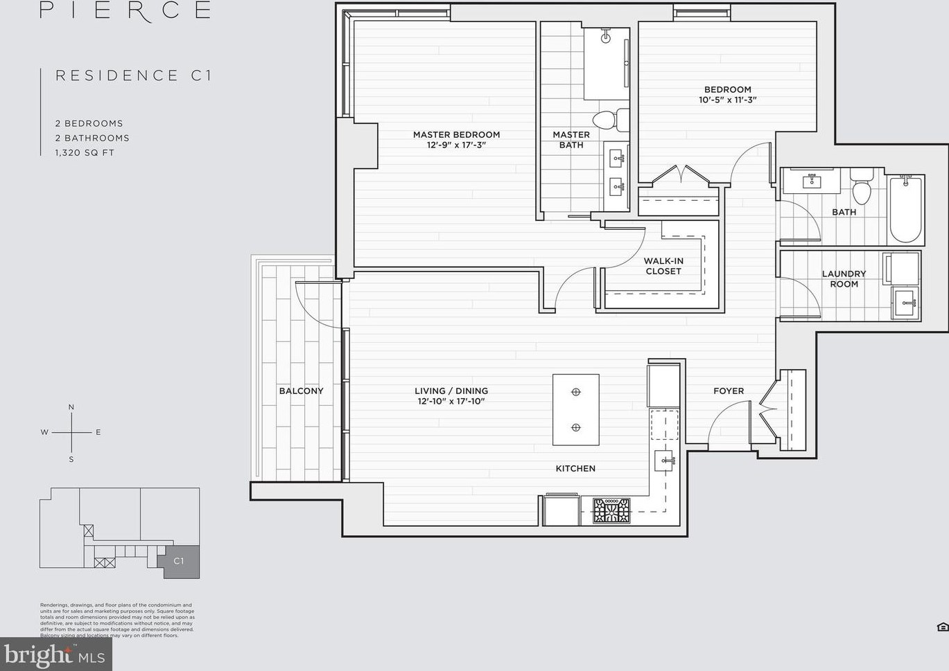1781 Pierce Street N #2404, Arlington, VA 22209