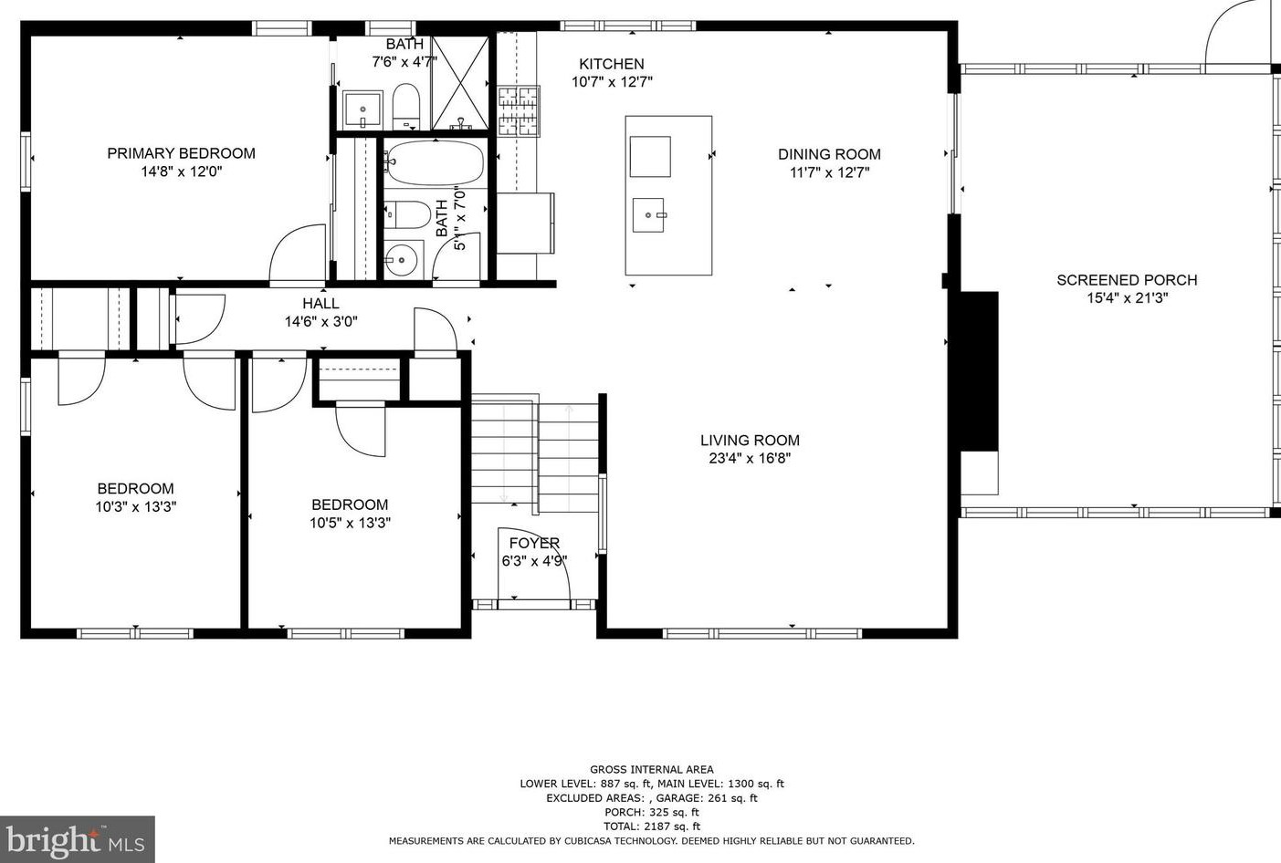 2600 Nottingham St, Arlington VA  22207-1249 exterior