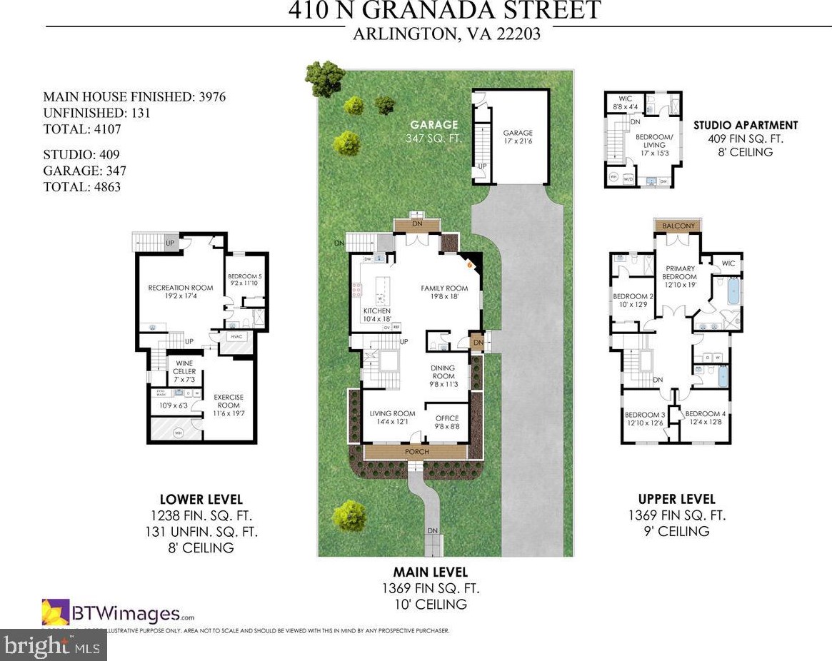 410 Granada St, Arlington VA  22203-1229 exterior