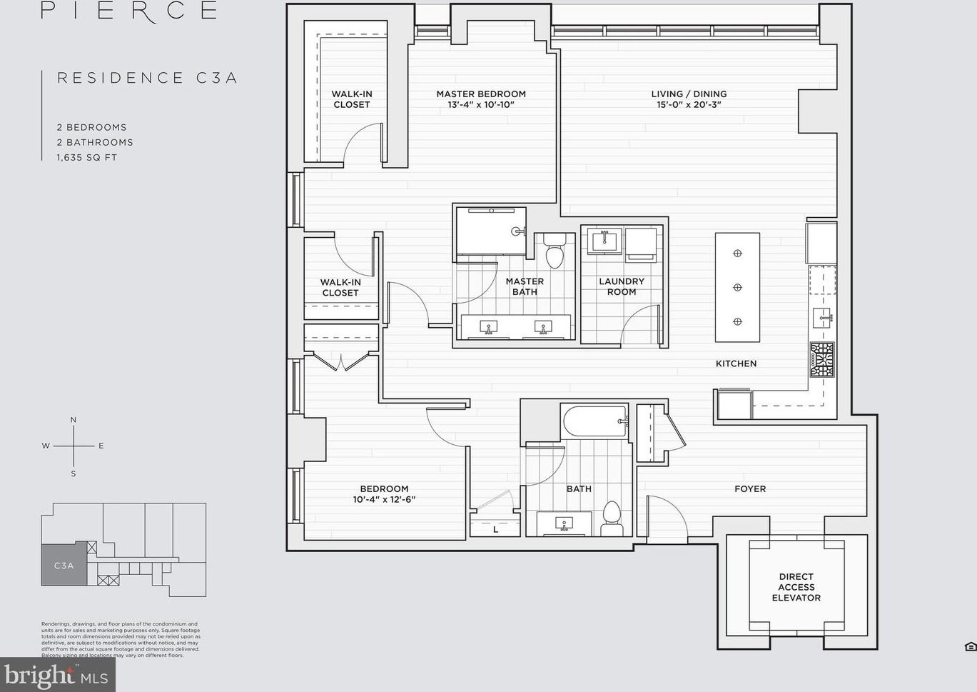 1781 N Pierce St #401, Arlington, VA 22209
