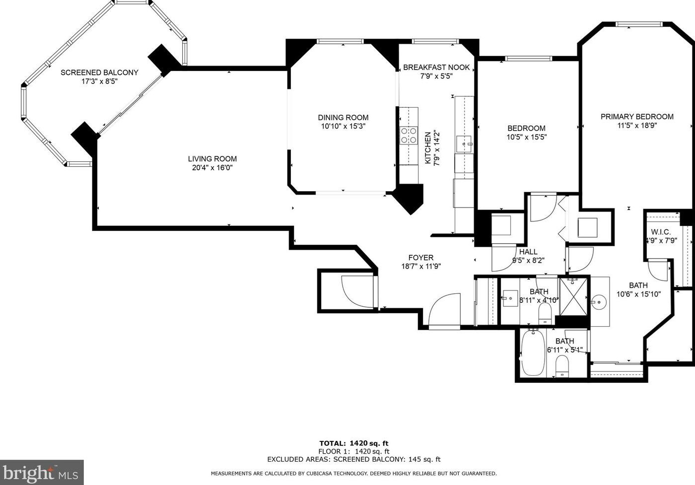 1600 Oak St, Arlington VA  22209-2751 exterior
