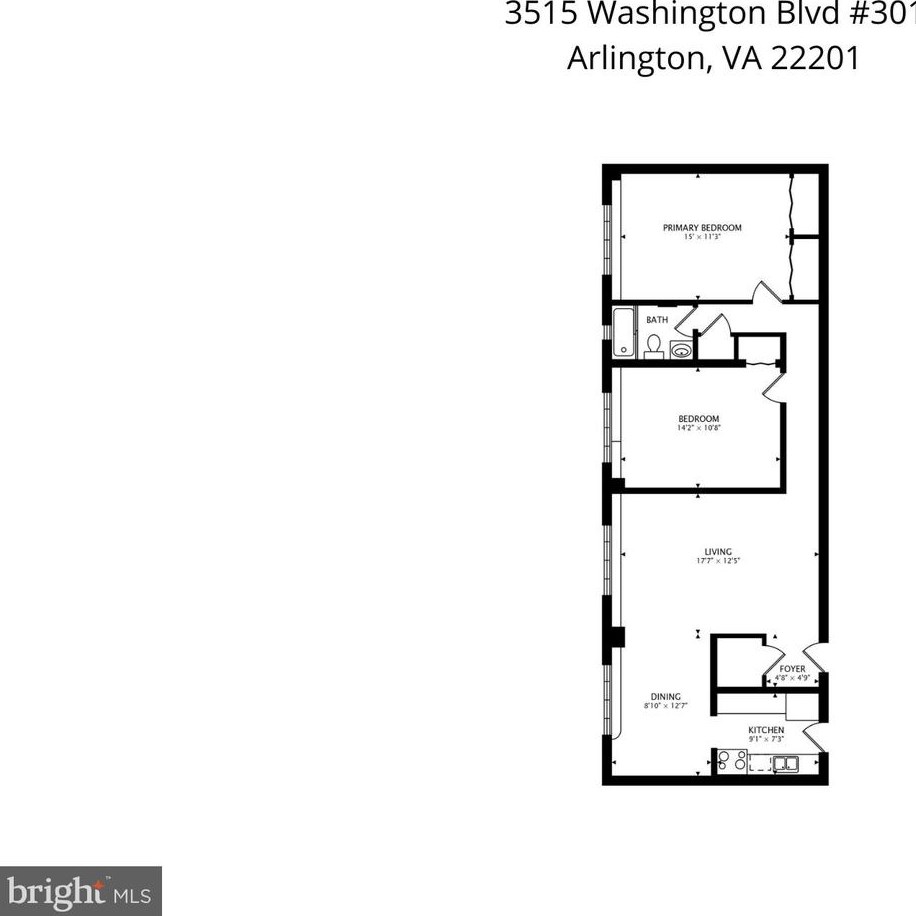 3515 Washington Blvd, Arlington VA  22201-4521 exterior