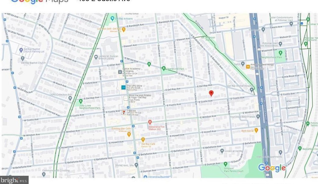 408 Custis Ave, Alexandria VA 22301-1421 exterior