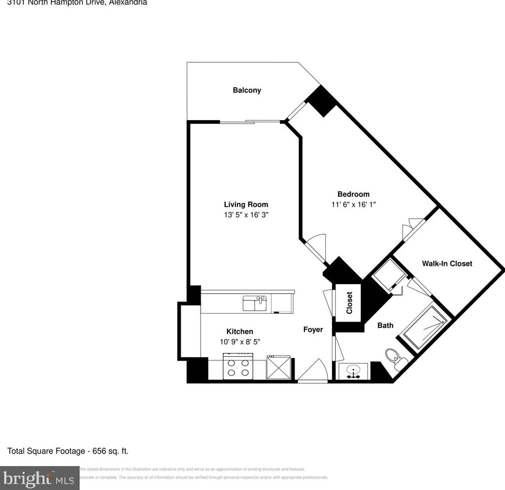 3101 Hampton Dr, Alexandria VA  22302-1513 exterior