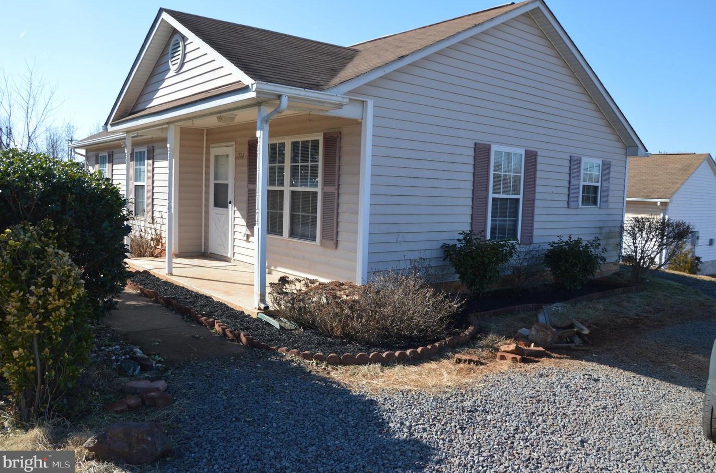 1768 Birch Dr, Culpeper VA  22701-4057 exterior