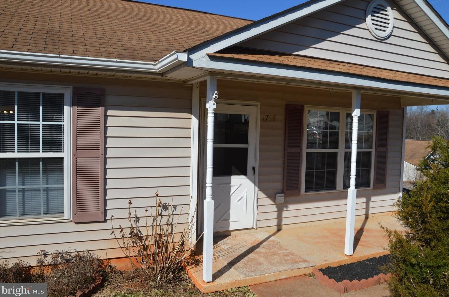 1768 Birch Dr, Culpeper VA  22701-4057 exterior
