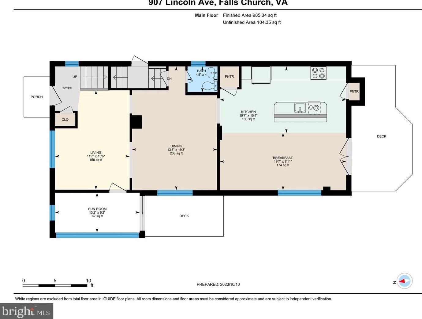 907 Lincoln Ave, Falls Church VA  22046-2512 exterior