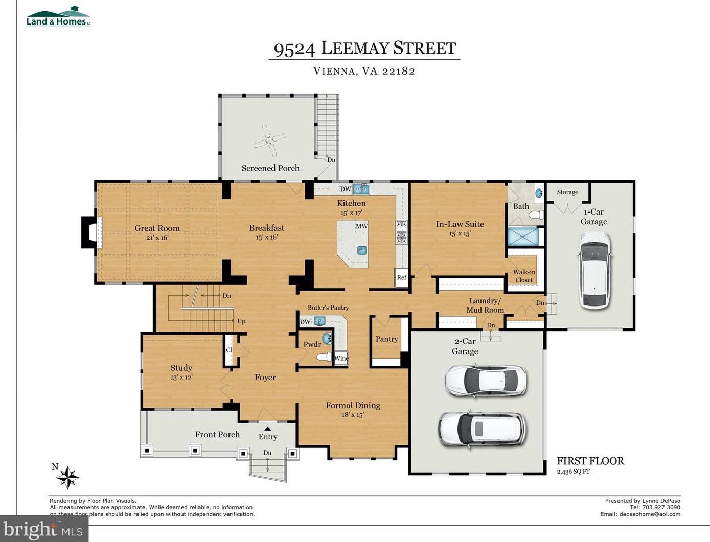 9524 Leemay St, Vienna, VA 22182-2049