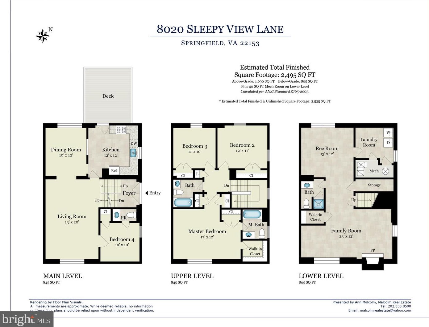 8020 Sleepy View Ln, Springfield, VA 22153